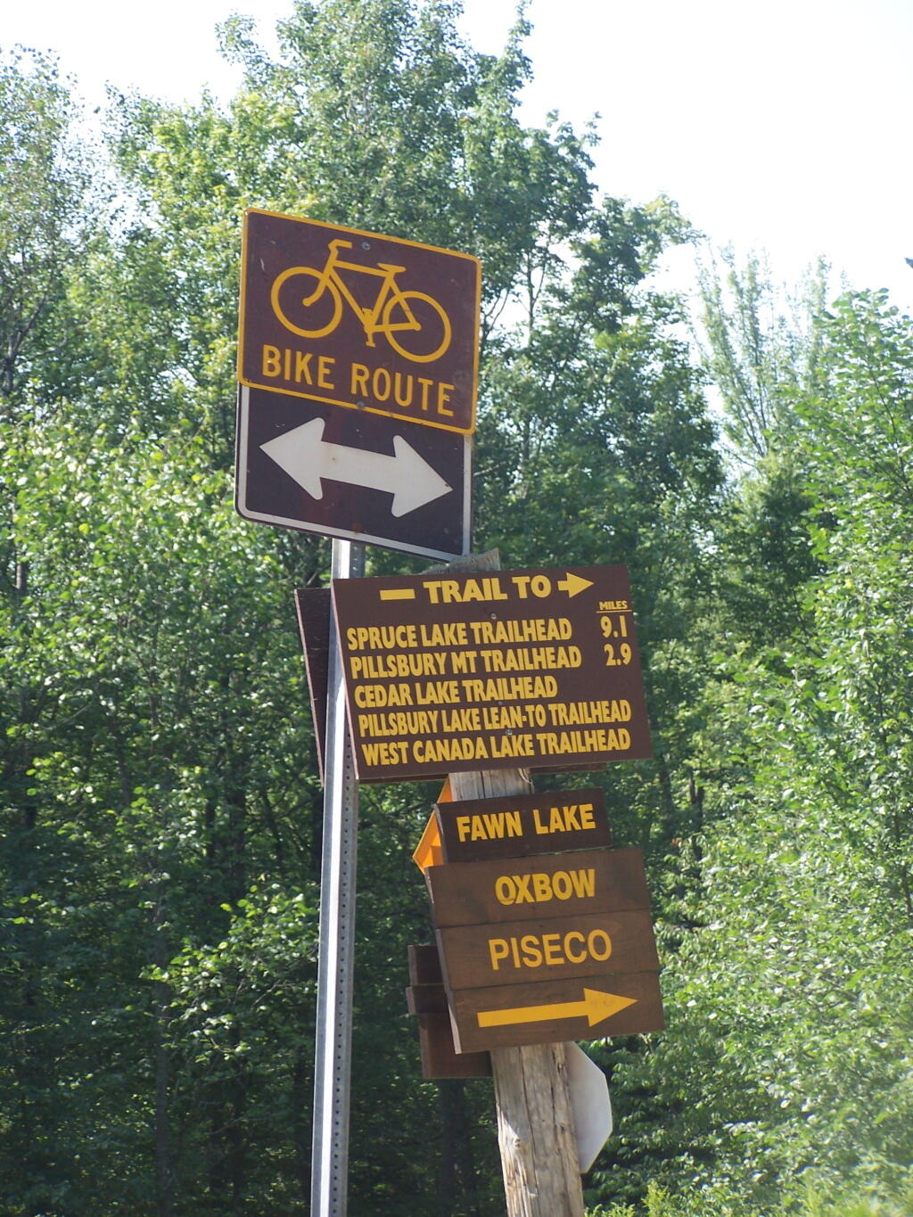 Old Military Road and Jessup Road Junction