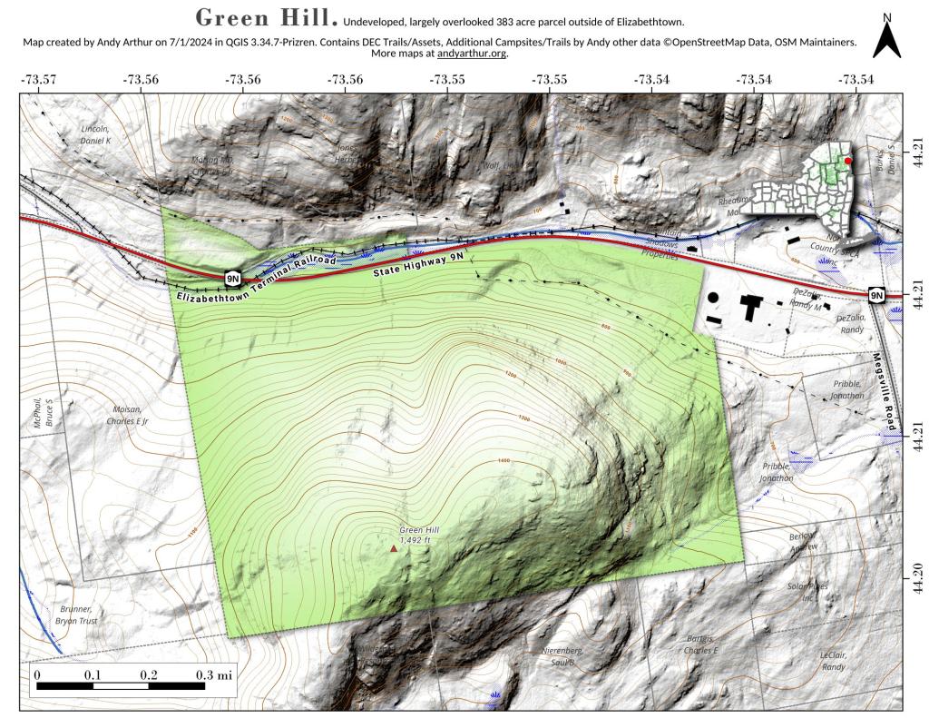  Hammond Pond Wild Forest - Green Hill Parcel