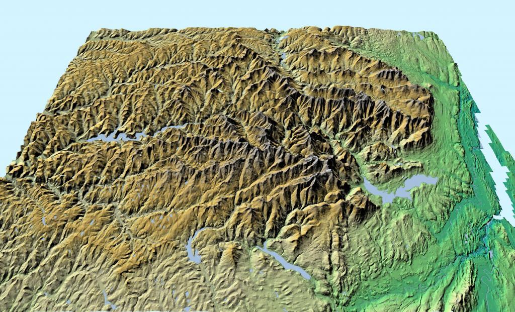 Catskill Mountains Terrian