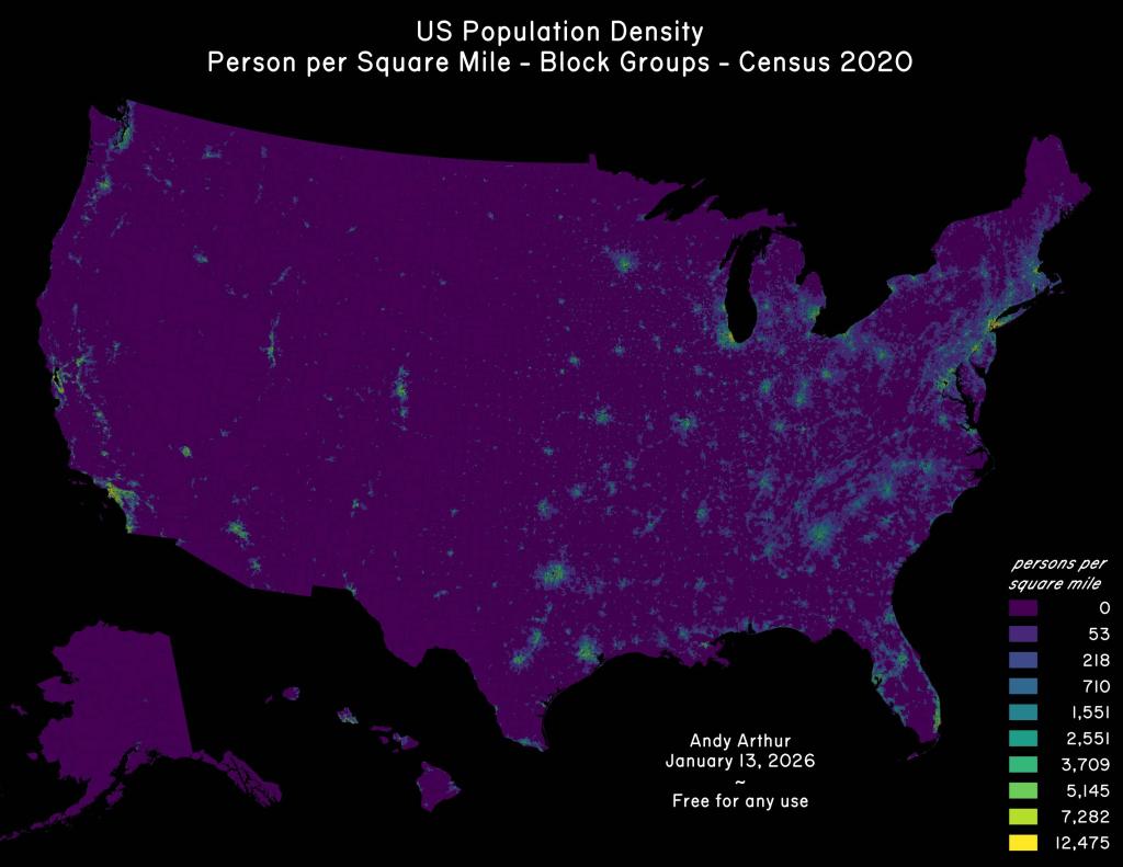 US Population Density