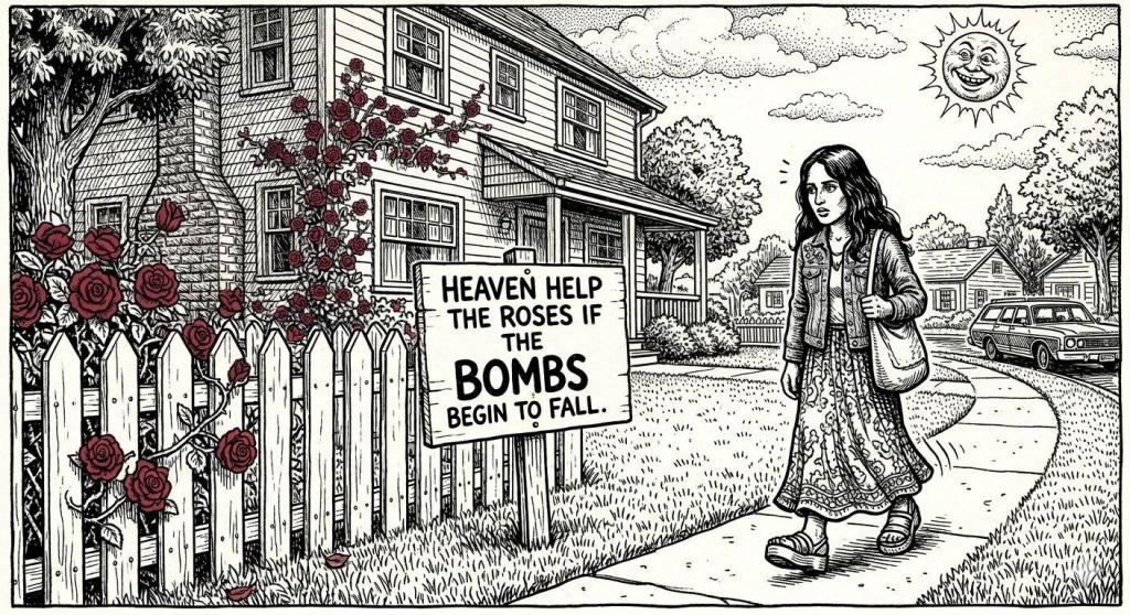 Heaven Help the Roses if the Bombs Begin to Fall