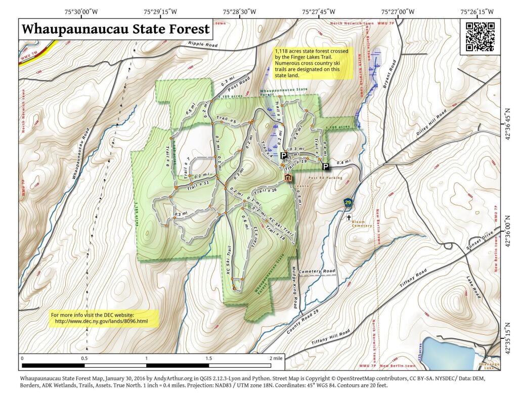  Whaupaunaucau State Forest