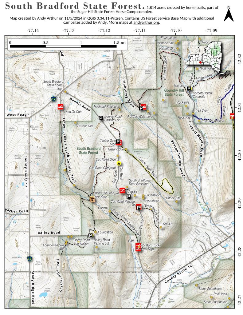  South Bradford State Forest