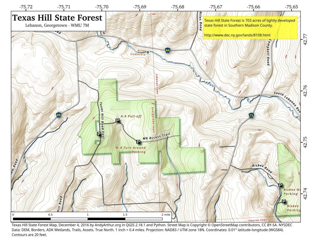  Texas Hill State Forest