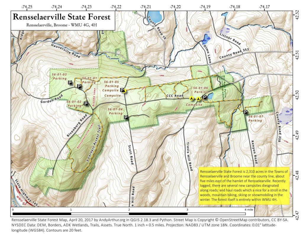  Rensselaerville State Forest