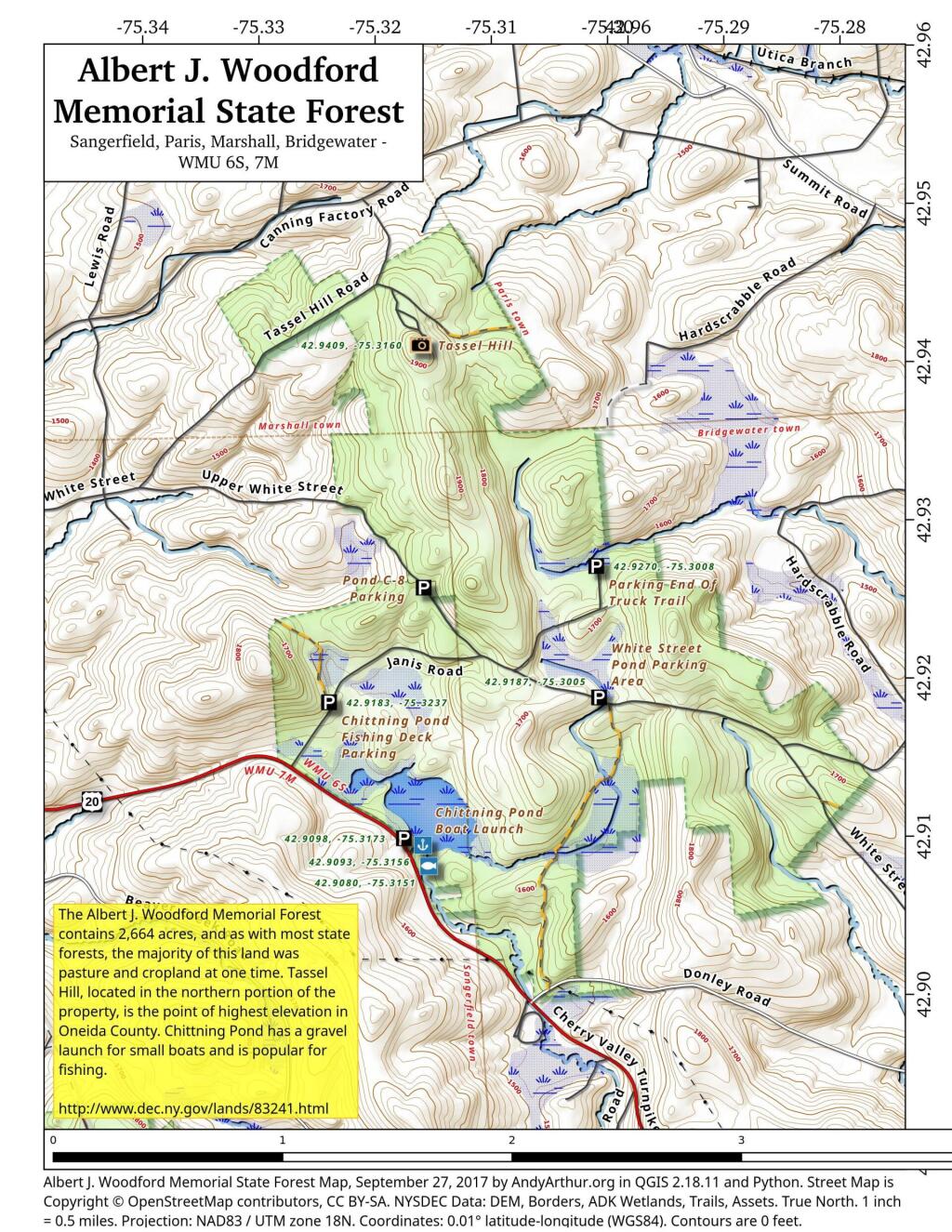  Albert J. Woodford Memorial State Forest