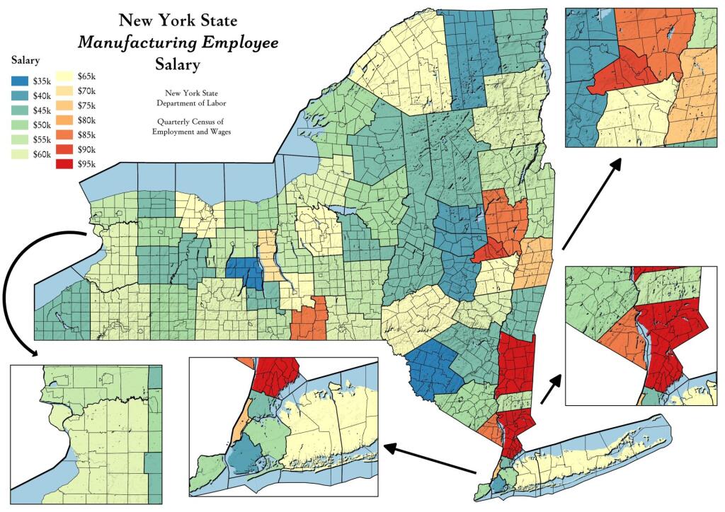  New York State Manufacturing Employee Salary