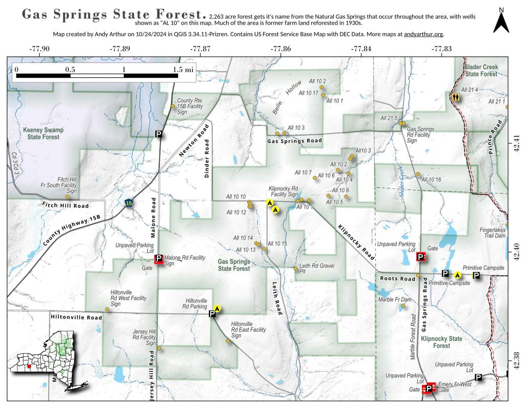  Gas Springs State Forest