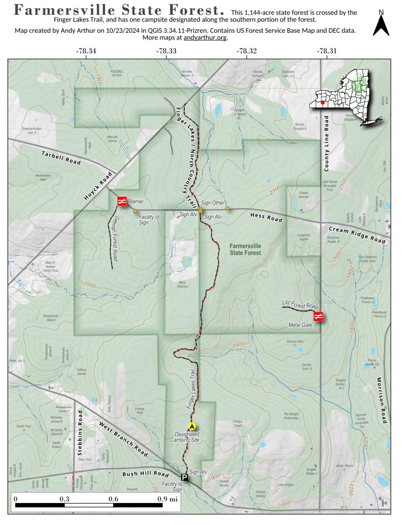  Farmersville State Forest