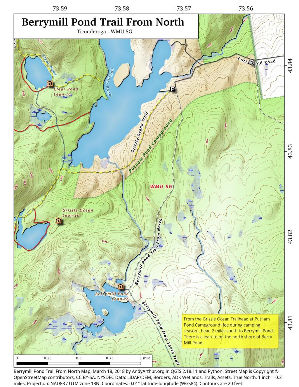  Berrymill Pond Trail From North