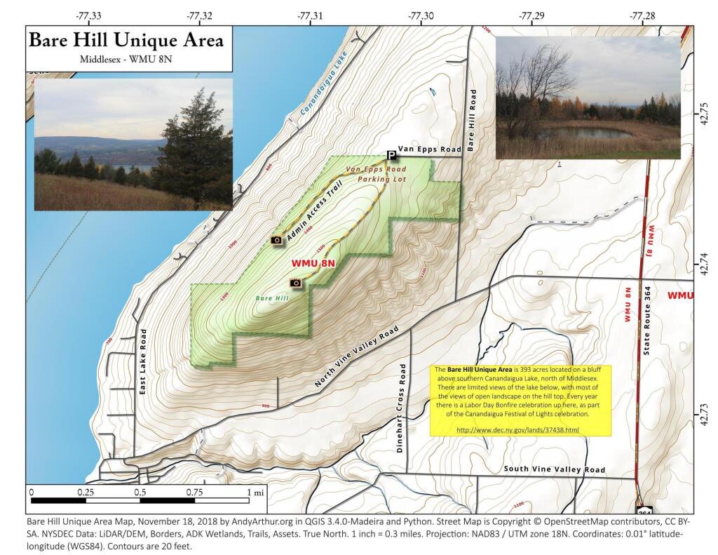  Bare Hill Unique Area