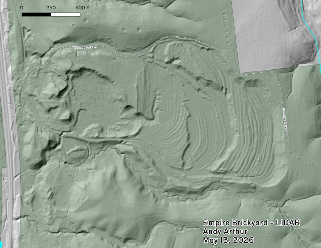Empire Brickyards - LIDAR