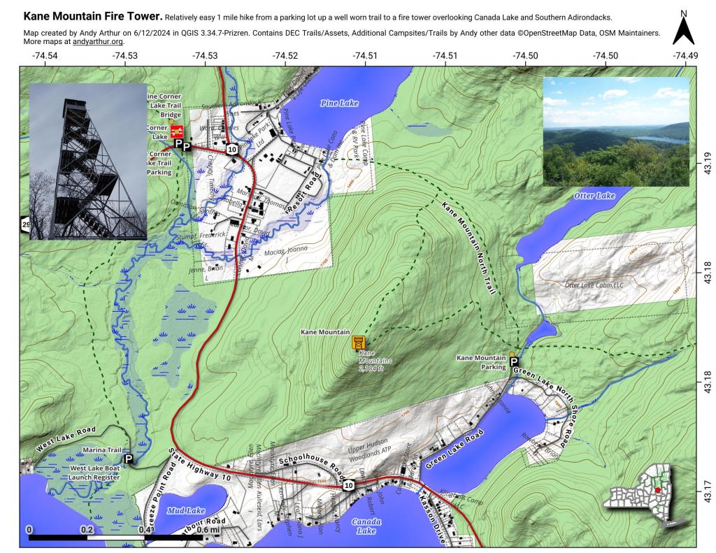  Kane Mountain Trails