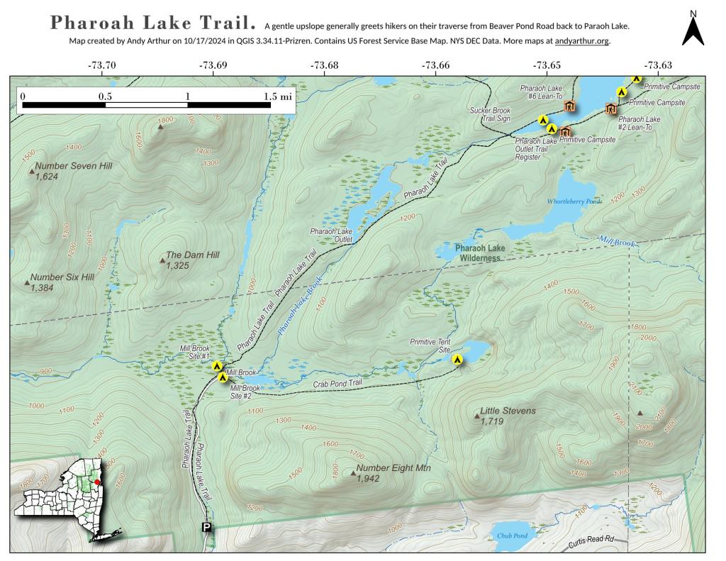 Pharaoh Lake Trail