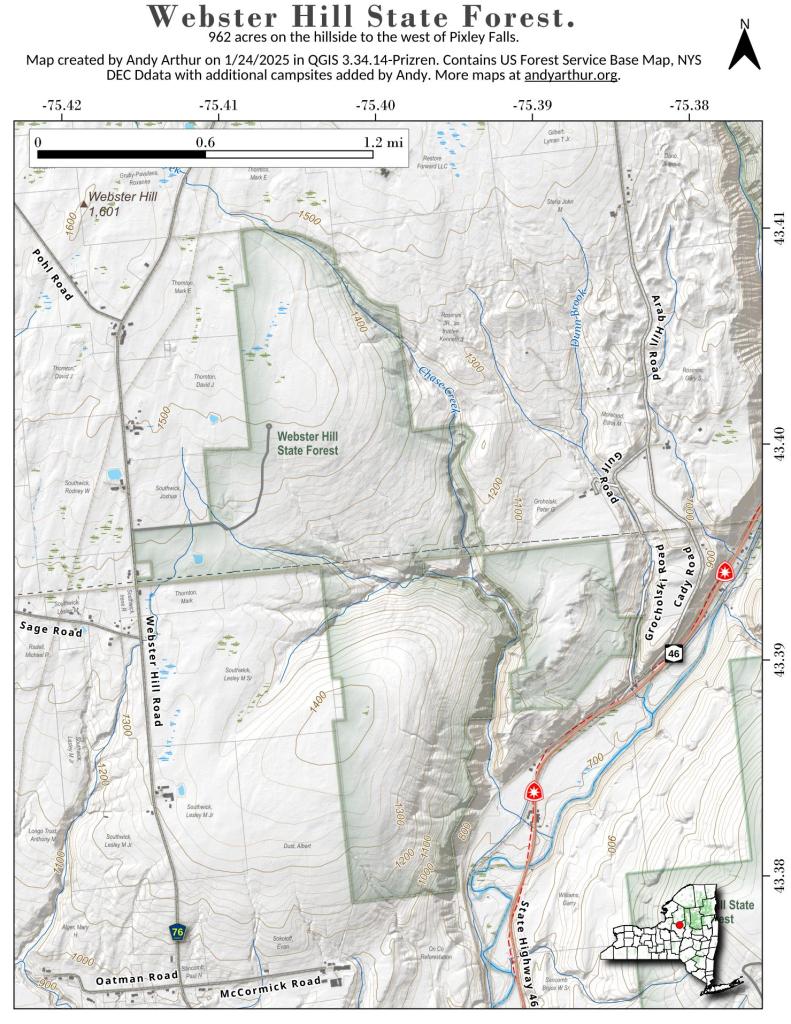  Webster Hill State Forest