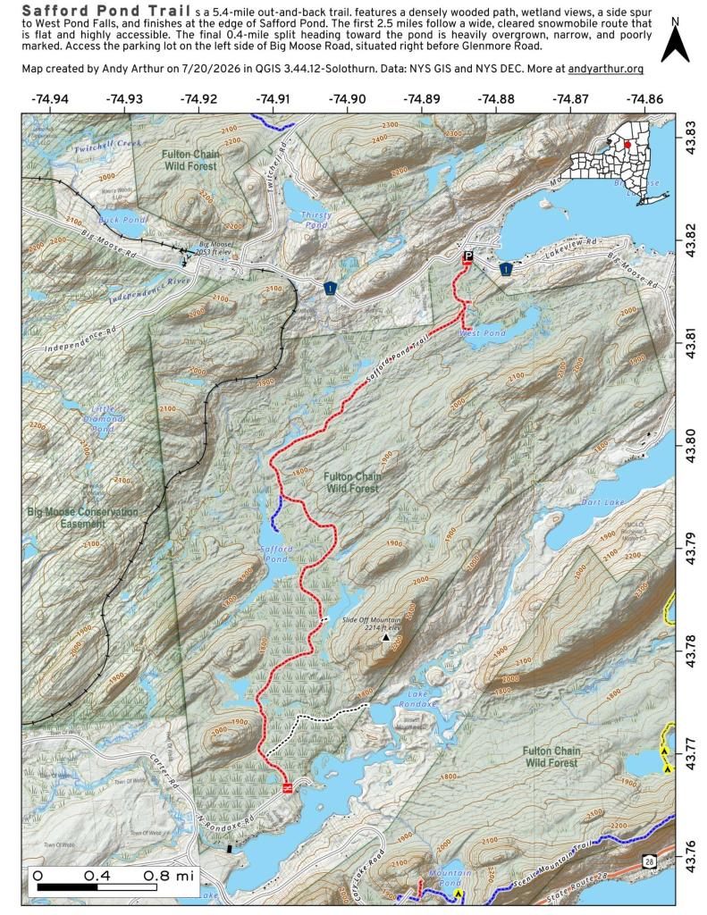 Safford Pond Trail