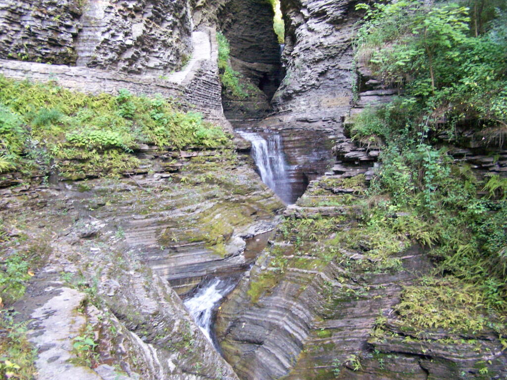 Photo: Waterfall at Watkins Glen