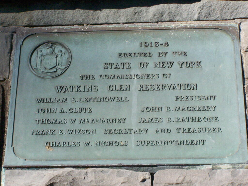 Photo: Watkins Glen Sign