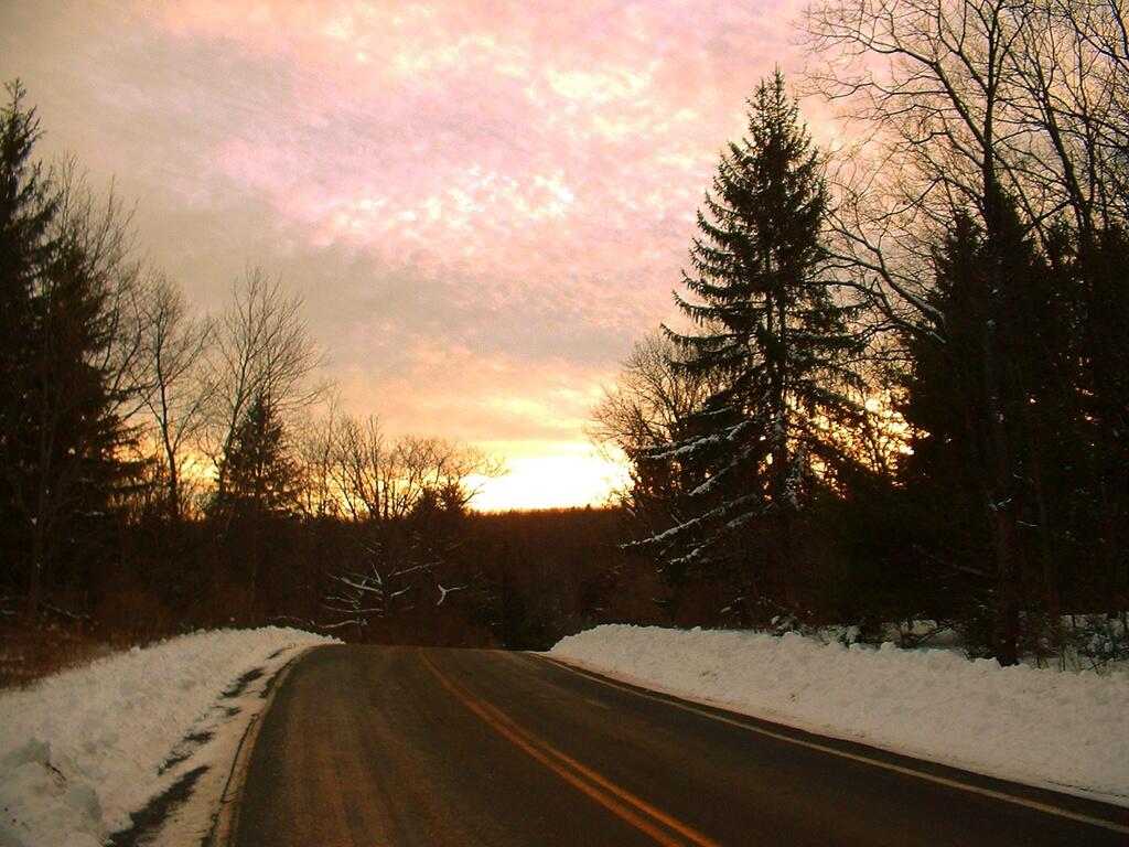 Photo: Mid-Winter Sunset Photo: Mid-Winter Sunset