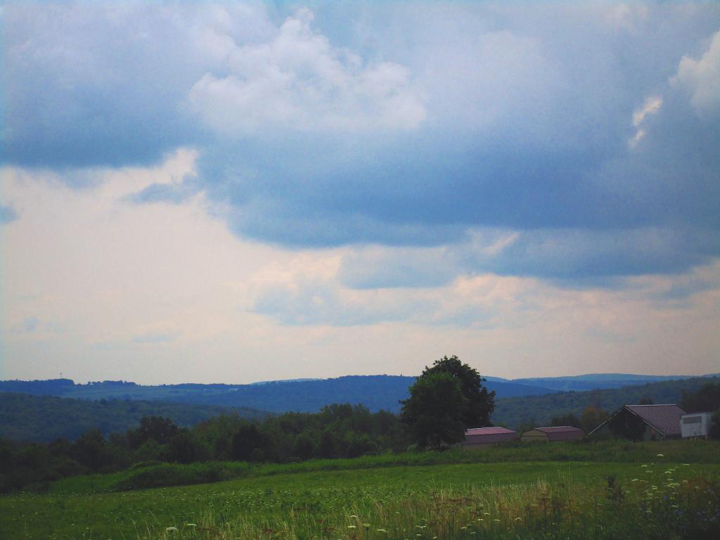 Photo: Clouds Hang Low Over County Route 21 Photo: Clouds Hang Low Over County Route 21