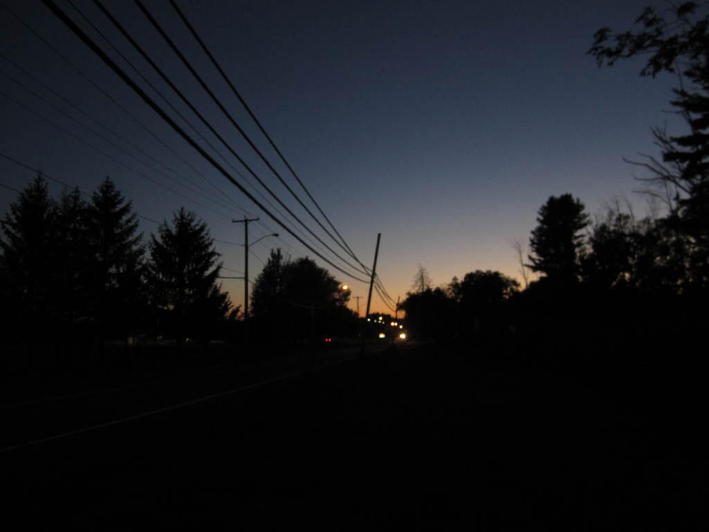 Photo: Sunset this Evening Photo: Sunset this Evening