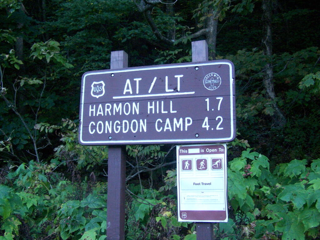 Photo: Harmon Mountain Sign Photo: Harmon Mountain Sign