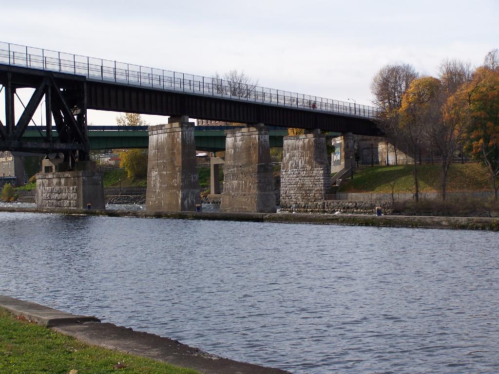 Photo: Walkway Over Oswego River Photo: Walkway Over Oswego River