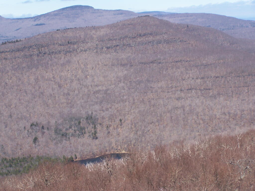 Photo: Echo Lake and Plattekill Mountain Photo: Echo Lake and Plattekill Mountain