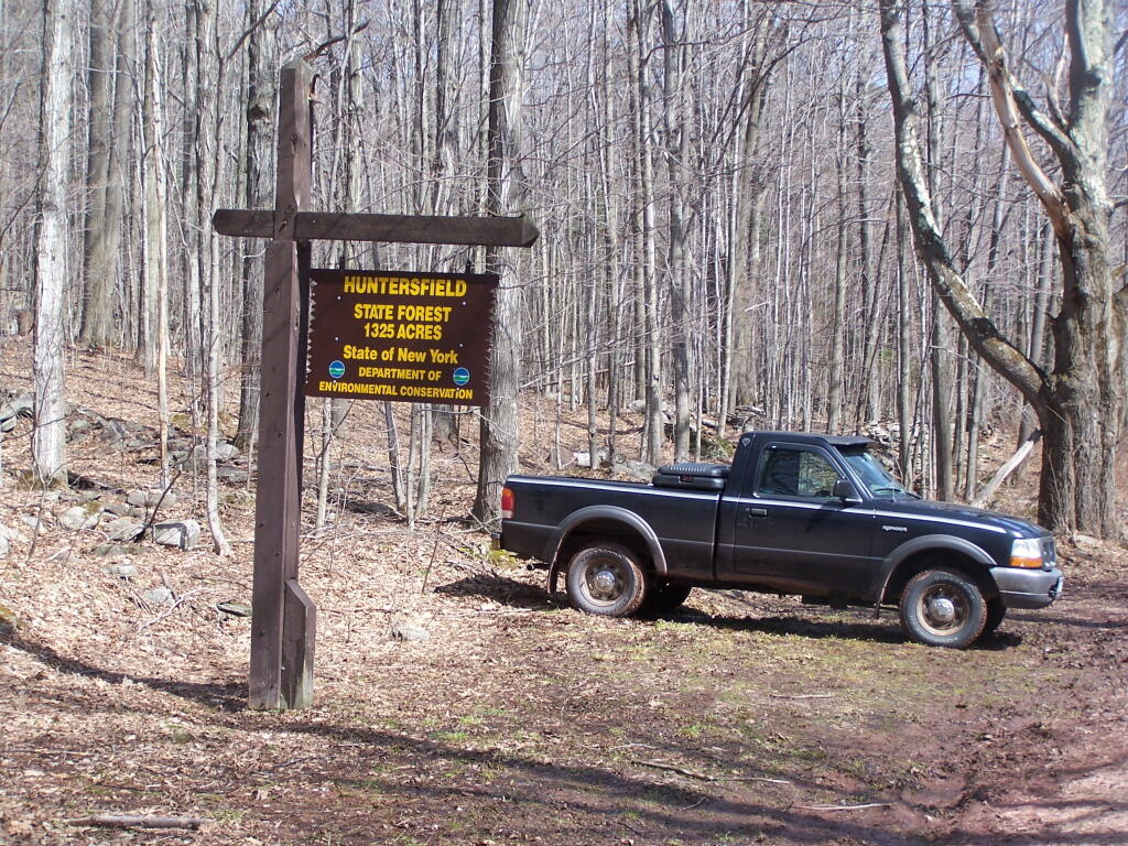 Photo: Huntersfield Mountain Sign Photo: Huntersfield Mountain Sign