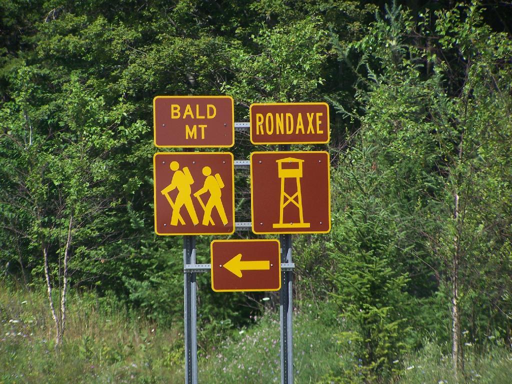 Photo: Rondaxe-Bald Mountain Firetower