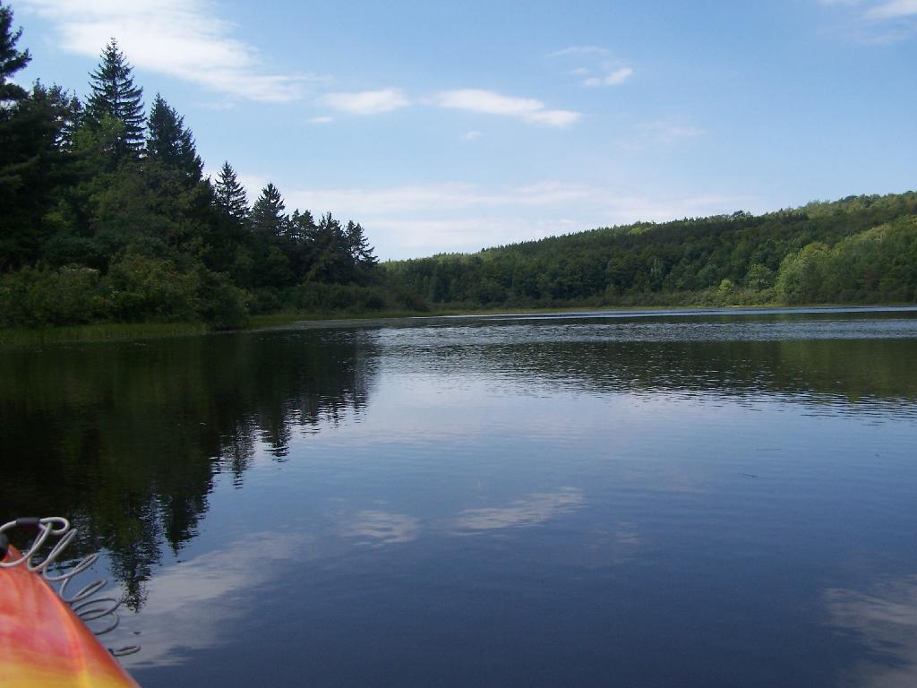 Photo: Padding Across Tubbs Pond Photo: Padding Across Tubbs Pond