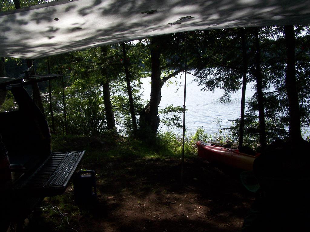 Photo: Under the Tarp