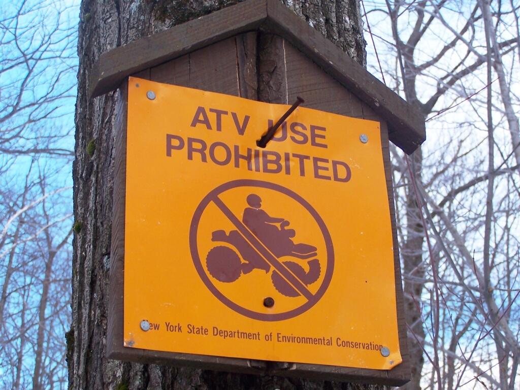 Photo: ATV Use Prohibited Photo: ATV Use Prohibited