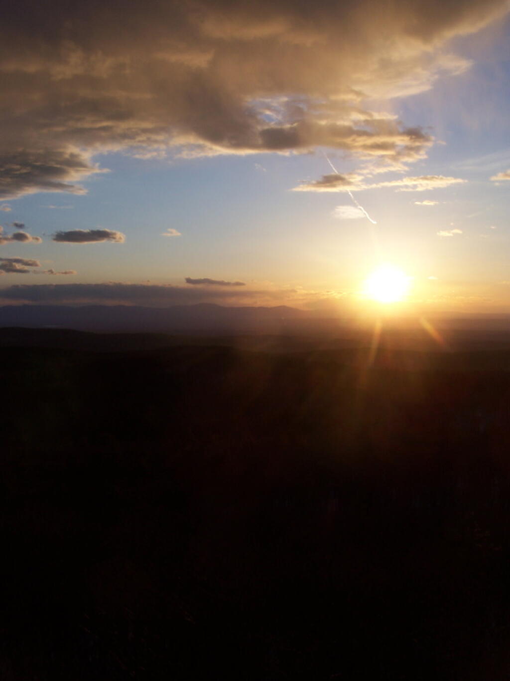 Photo: Sun Sets Over Catskill Mountains