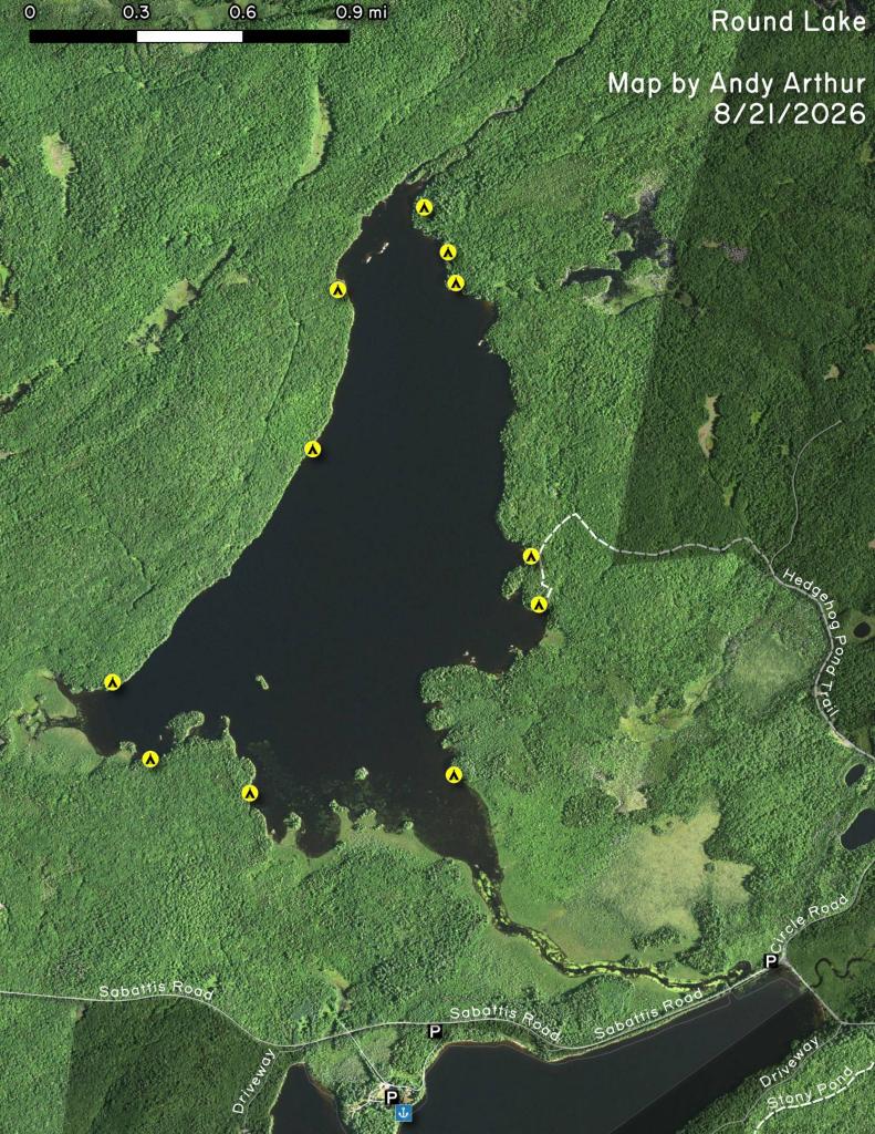 Terrain Map: Round Lake Terrain Map: Round Lake