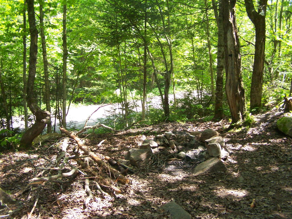 Photo: Fire Out, Campsite Cleaned Up