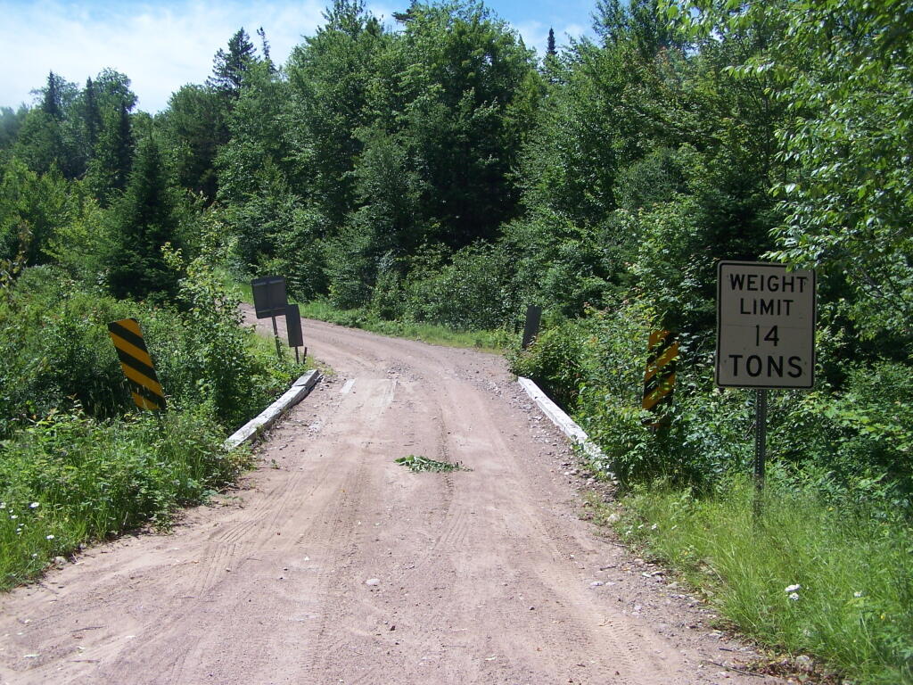 Photo: Crossing an Unnamed Brook Photo: Crossing an Unnamed Brook
