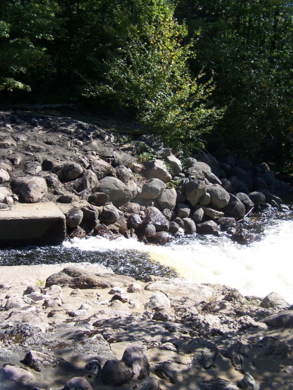Photo: Outflow Into Black River Photo: Outflow Into Black River