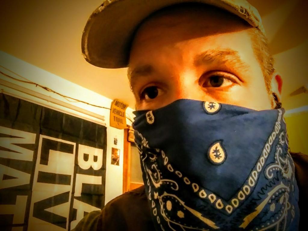 Photo: Heading out 😷 Photo: Heading out 😷