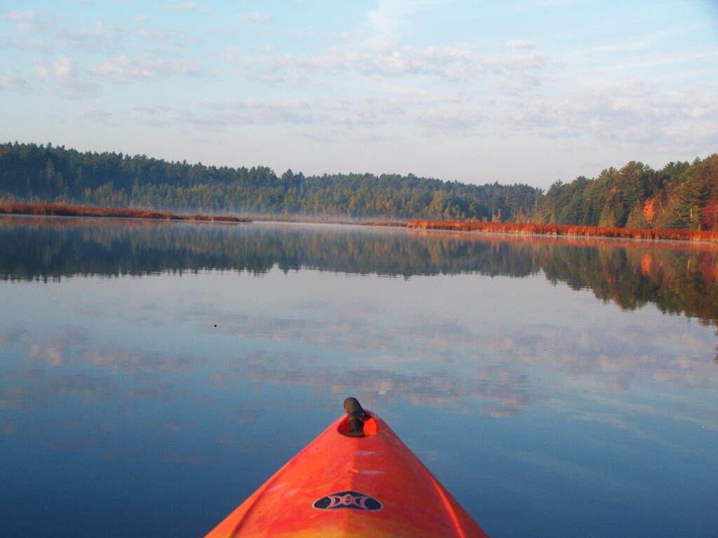 Photo: Heading Into Marshy Part of Lake Photo: Heading Into Marshy Part of Lake
