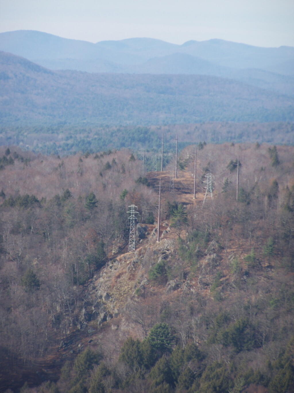 Photo: Powerlines Leaving the Hydro Dam Photo: Powerlines Leaving the Hydro Dam