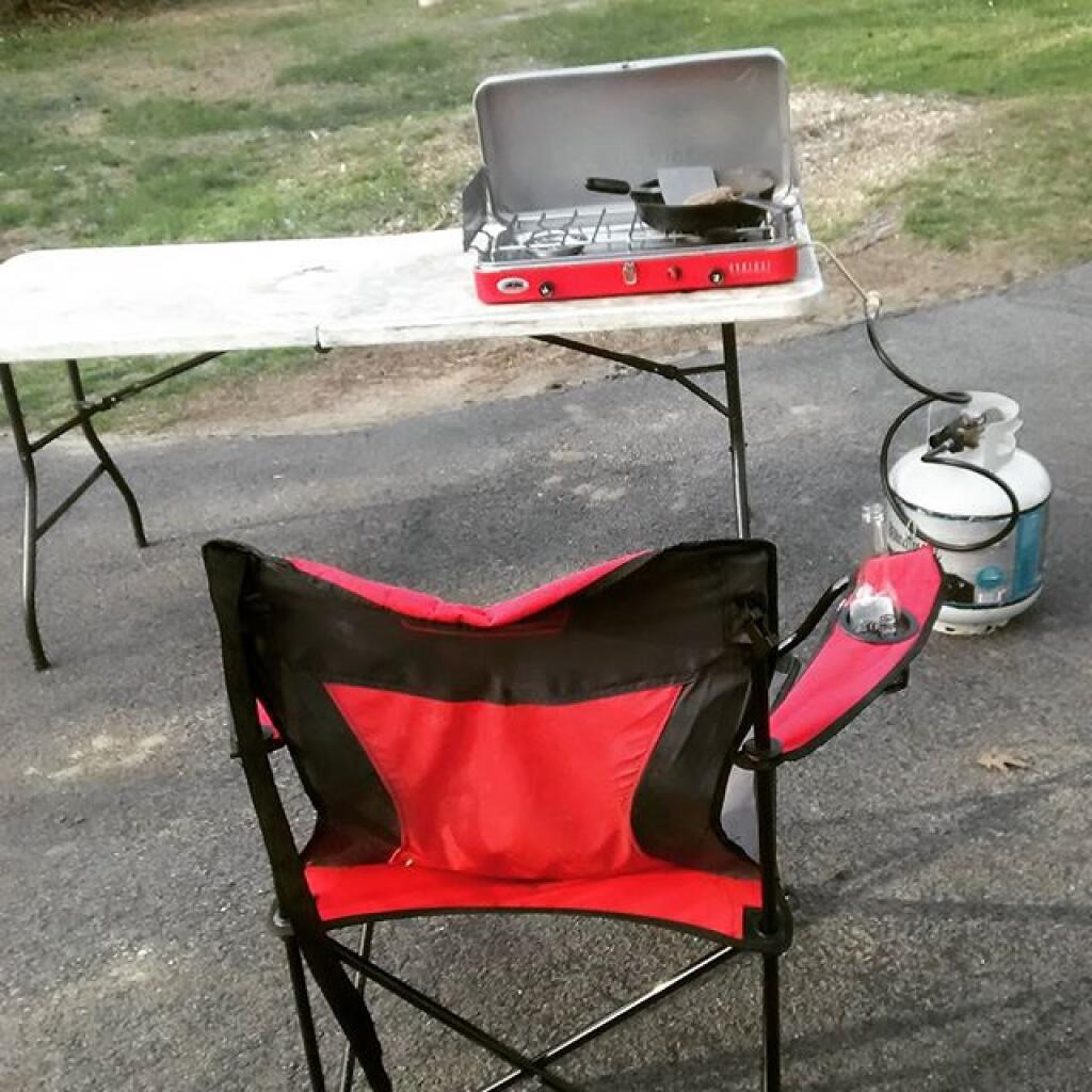 Photo: New high BTU campstove I got for my birthday Photo: New high BTU campstove I got for my birthday