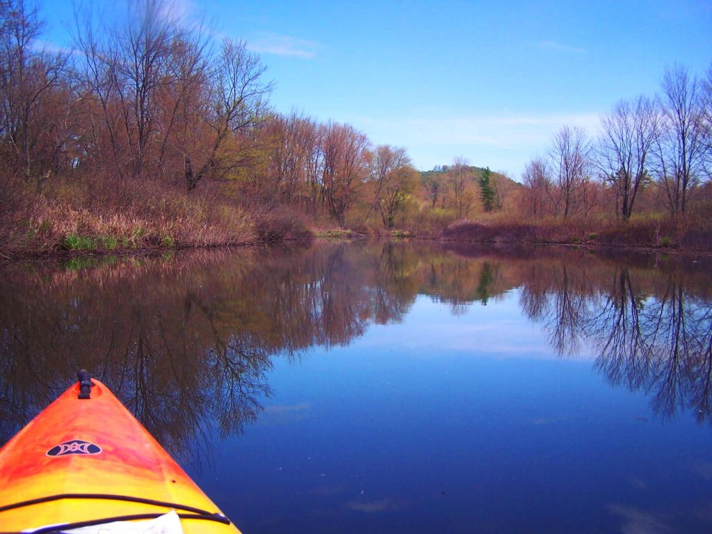 Photo: Heading Out on the Sangerfield River