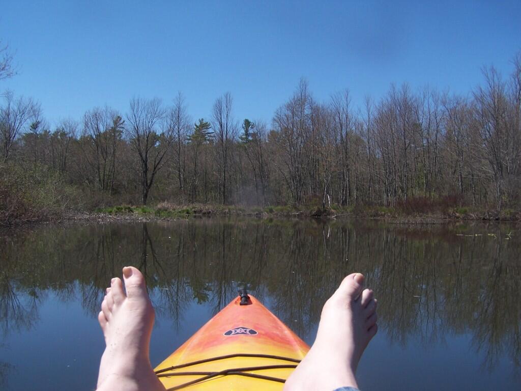 Photo: Feet on the Deck