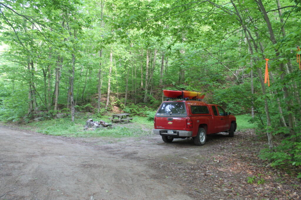 Photo: Campsite on Indian Lake Road Photo: Campsite on Indian Lake Road