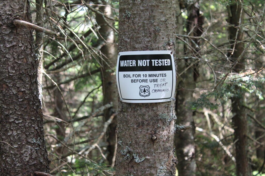 Photo: Water Not Tested
