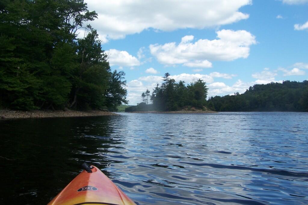 Photo: Heading Between the Island