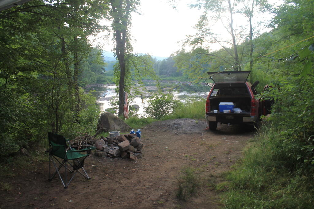Photo: West Sacandaga from the Campsite Photo: West Sacandaga from the Campsite