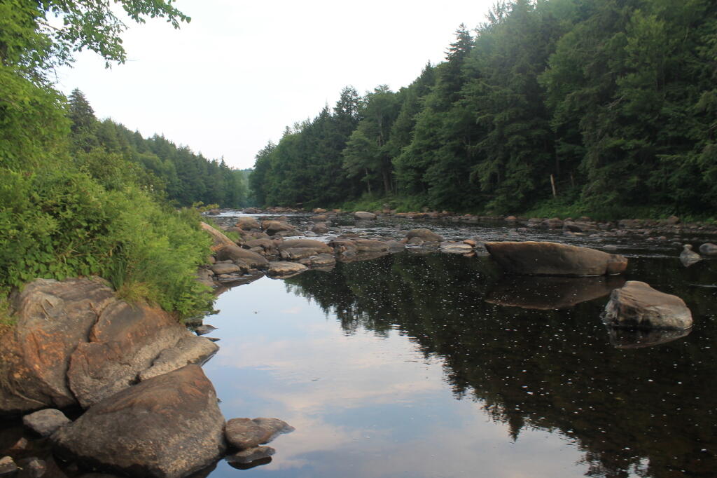 Photo: East on River Photo: East on River
