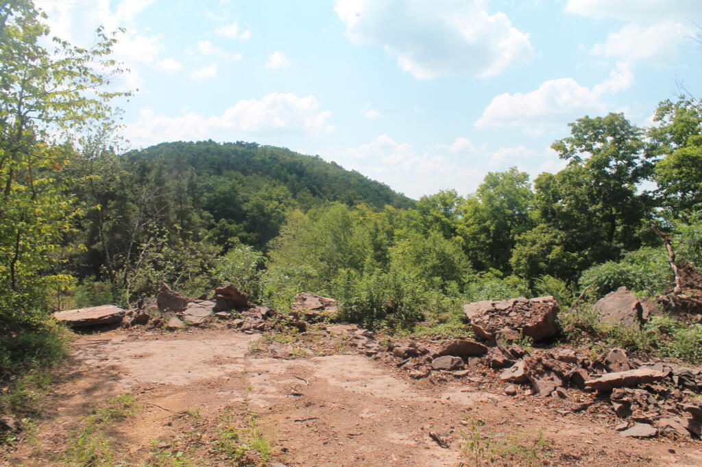 Photo: Gravel Pit and Unamed Peak